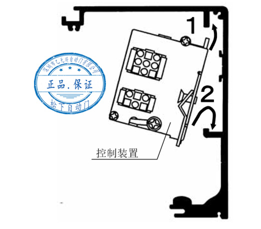 松下自動門控制器安裝